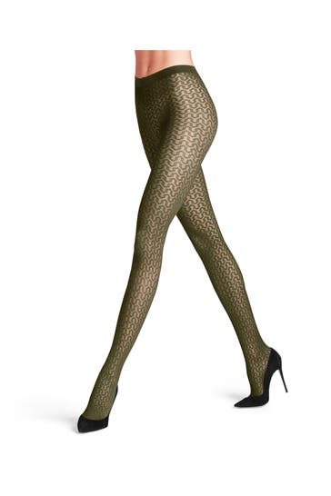 FALKE Strumpfhose Cryptogram artichoke (7436)