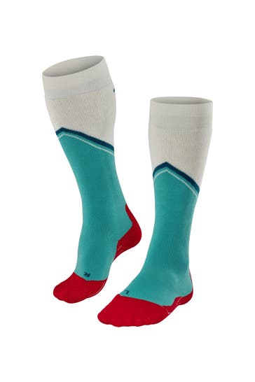 FALKE Socken SK2 Diagonal turquoise (6960)