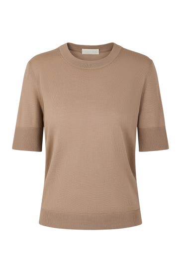 FALKE Pullover Pure Merino Wool sesame (4390)
