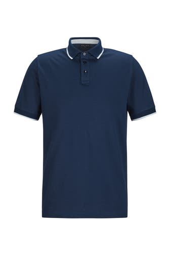 FALKE Polo-Shirt Smart Polo Easy Care space blue (6116)