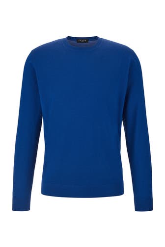 FALKE Pullover Premium Merino Wool athletic blue (6451)