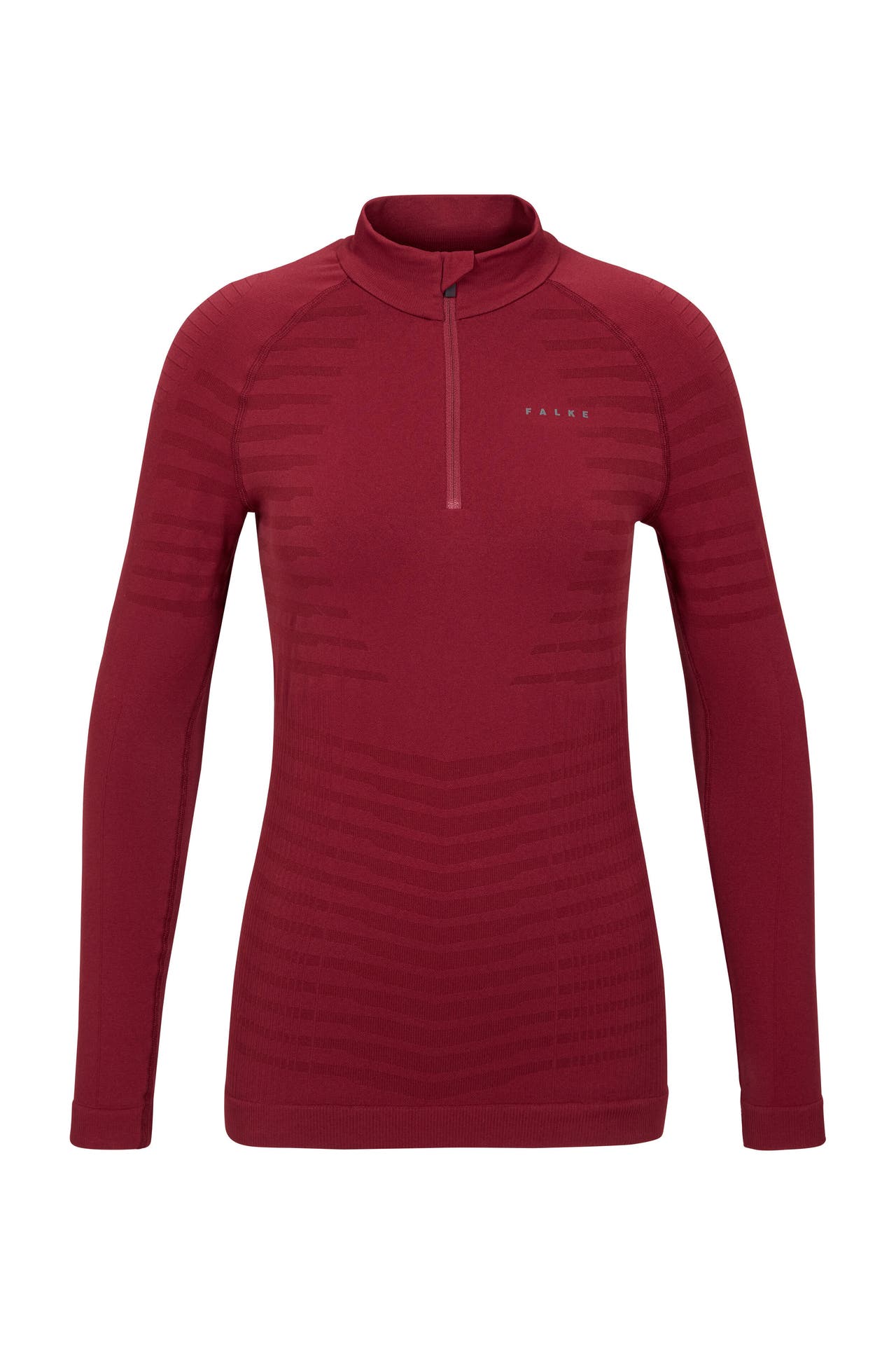 FALKE Langarmshirt merlot (8117), Bild 1