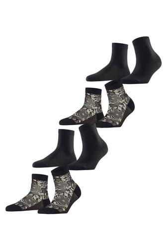 ESPRIT Socken Geranium Flower 4-Pack sortiment (0050)