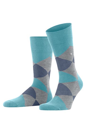 BURLINGTON Socken Clyde key largo (6852)