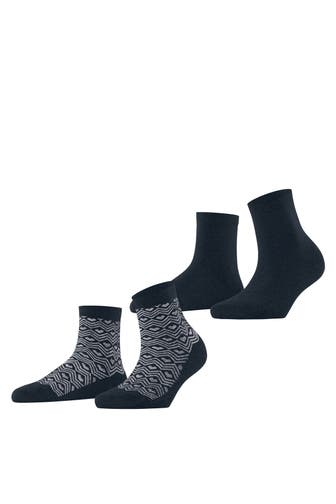 ESPRIT Socken Heart Pattern 2-Pack sortiment (0040)