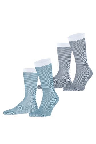 ESPRIT Socken Allover Stripe 2-Pack sortiment (0080)