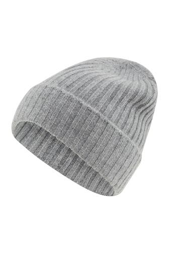 FALKE Mütze Pure Cashmere light greymel. (3390)