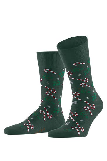 FALKE Socken Gift Blizzard hunter green (7441)