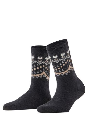 FALKE Socken Cosy Wool Special Edition black (3000)