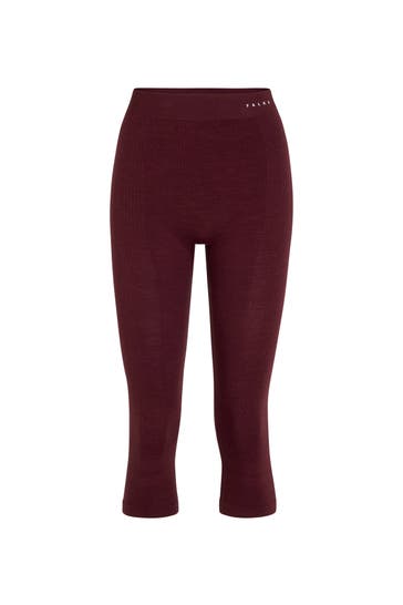 FALKE Tight Thermozone 3/4 barolo (8526) Straight