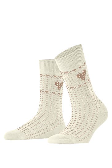 ESPRIT Socken Norwegian Heart woolwhite (2060)
