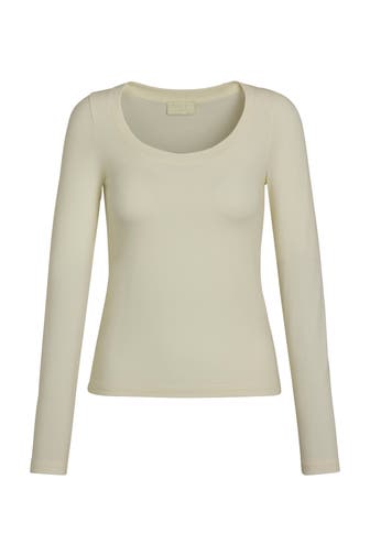 FALKE T-Shirt Merino off-white (2040)