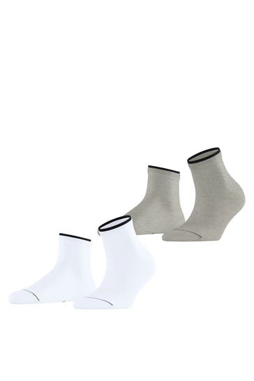 ESPRIT Socken Double High Cuff 2-Pack sortiment (0010)