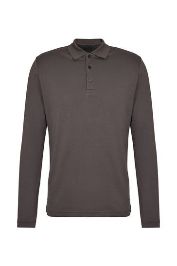 FALKE Polo-Shirt Essential fume (3160)