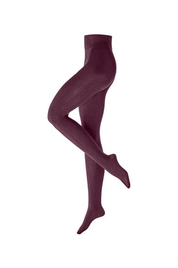 BURLINGTON Strumpfhose Cosy Cottage merlot (8005)