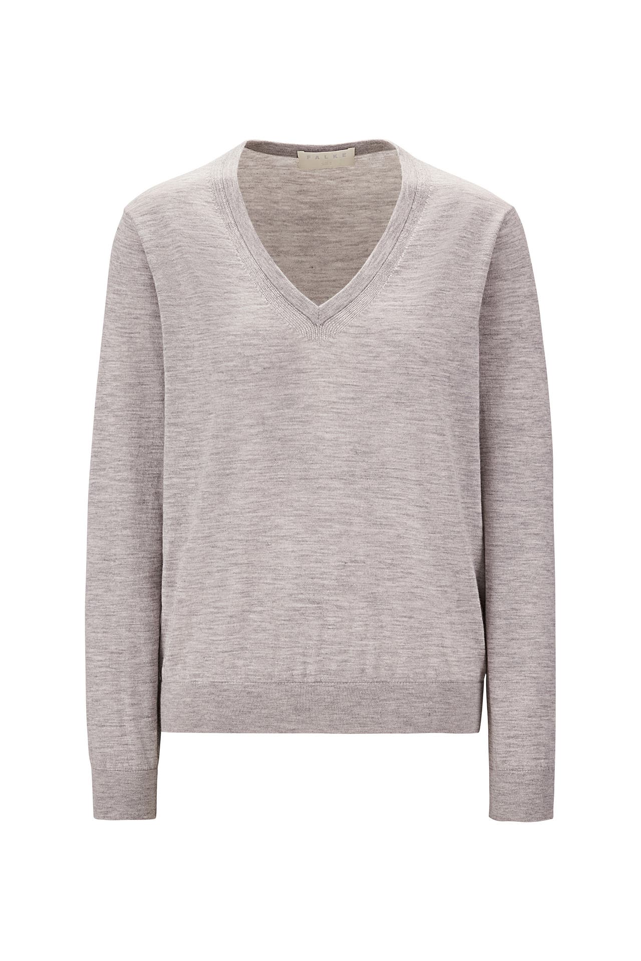 FALKE Pullover light grey mel. (3845), Bild 1