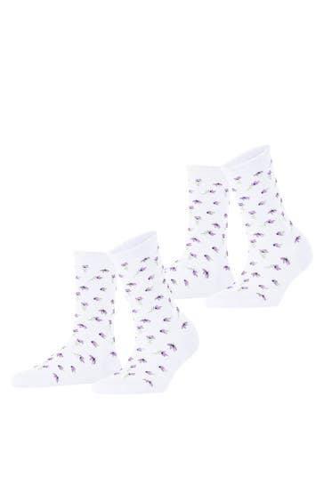 ESPRIT Socken Petite Flowers 2-Pack white (2000)