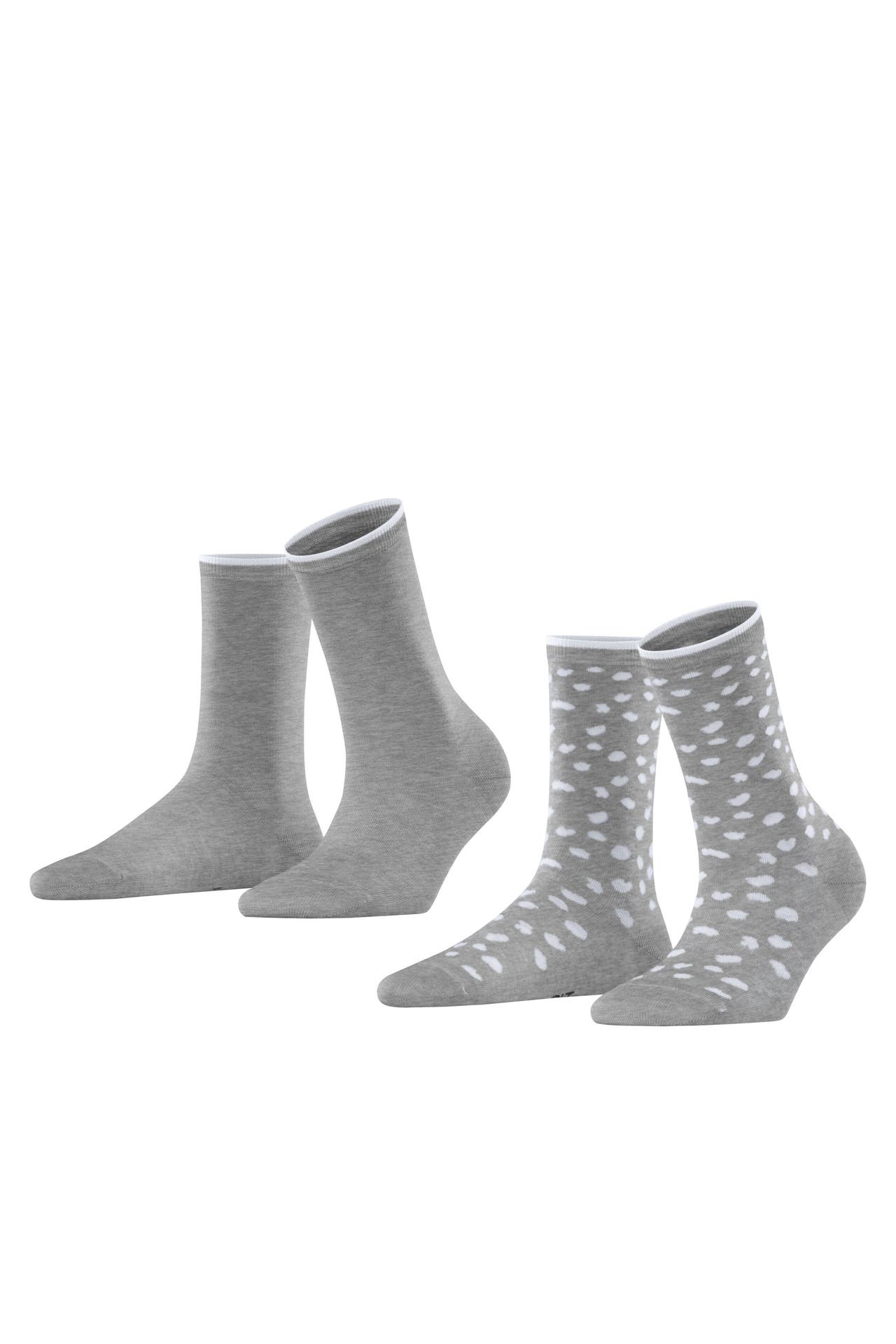 ESPRIT Socken Irregular Dot 2-Pack storm grey (3820), Bild 1