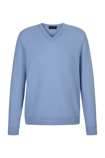 FALKE Pullover Pure Lambswool sky (6742)