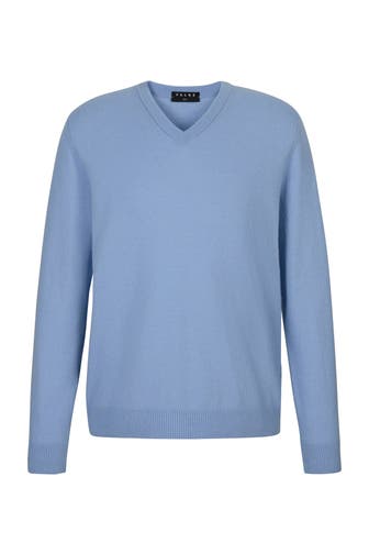 FALKE Pullover Pure Lambswool sky (6742)