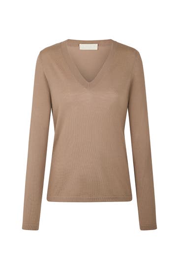 FALKE Pullover sesame (4390)