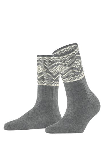 ESPRIT Socken Selbu Shimmer light greymel. (3390)
