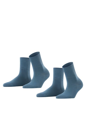 ESPRIT Socken Ribbed Cuff 2-Pack venice night (6567)