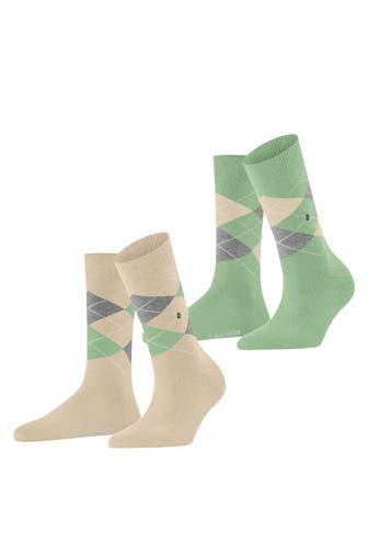 BURLINGTON Socken Everyday Argyle cream (4019)