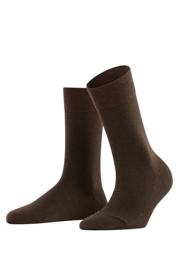 FALKE Socken Sensitive Berlin dark brown (5239)
