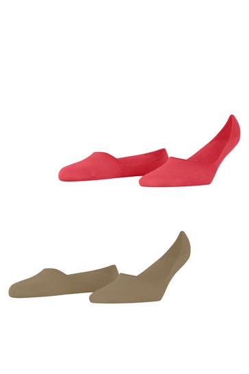 BURLINGTON Socken Everyday 2-Pack coral red (8542)