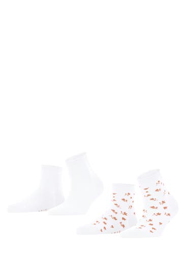 ESPRIT Socken Mini Flower 2-Pack off-white (2010)