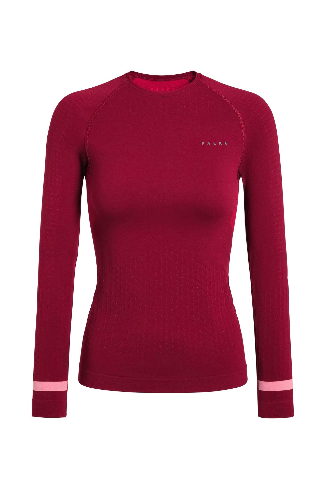 FALKE Langarmshirt merlot (8117), Bild 1