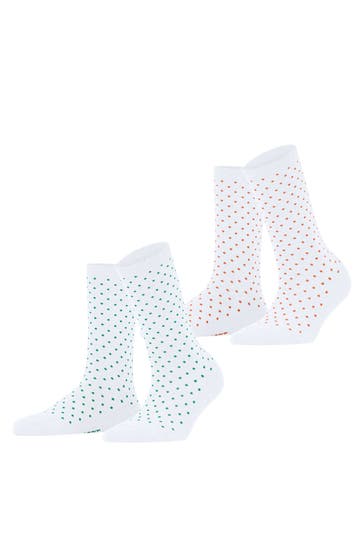 ESPRIT Socken Fine Dot 2-Pack sortiment (0030)
