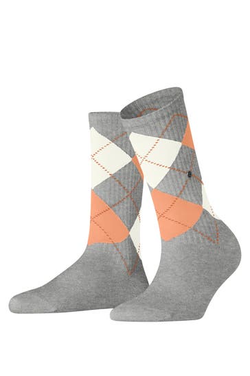 BURLINGTON Socken Rib Courtside lt. heather (3223)