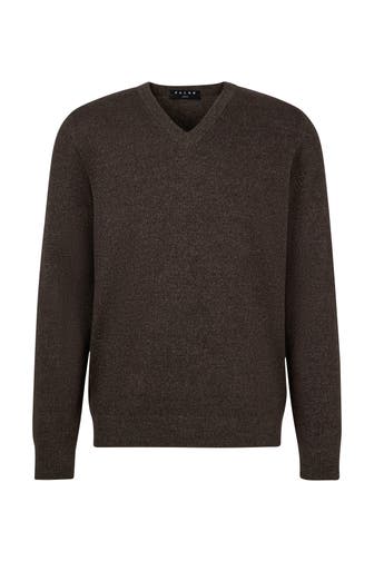 FALKE Pullover Pure Lambswool brown mel. (5106)
