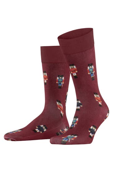 BURLINGTON Socken December Days wine (8010)