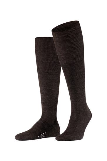 FALKE Socken Airport dark brown (5450)