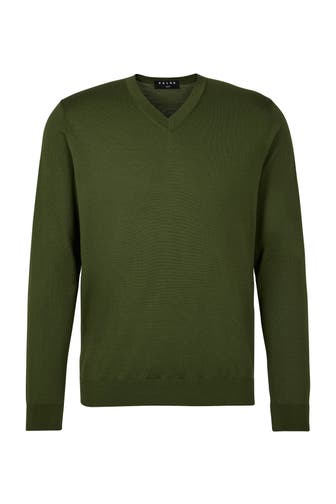 FALKE Pullover Ultrafine Merino Wool olive (7750)
