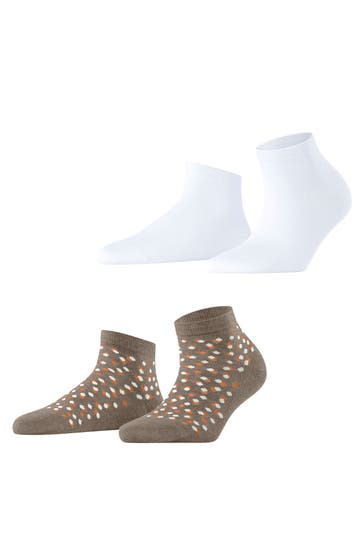 ESPRIT Socken Eclipse Dots 2-Pack sortiment (0010)