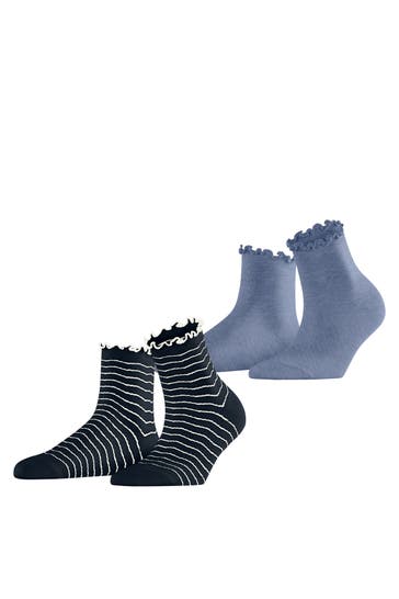 ESPRIT Socken Wavy Line 2-Pack sortiment (0050)