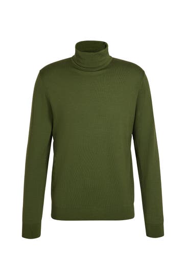 FALKE Pullover Ultrafine Merino Wool olive (7750)