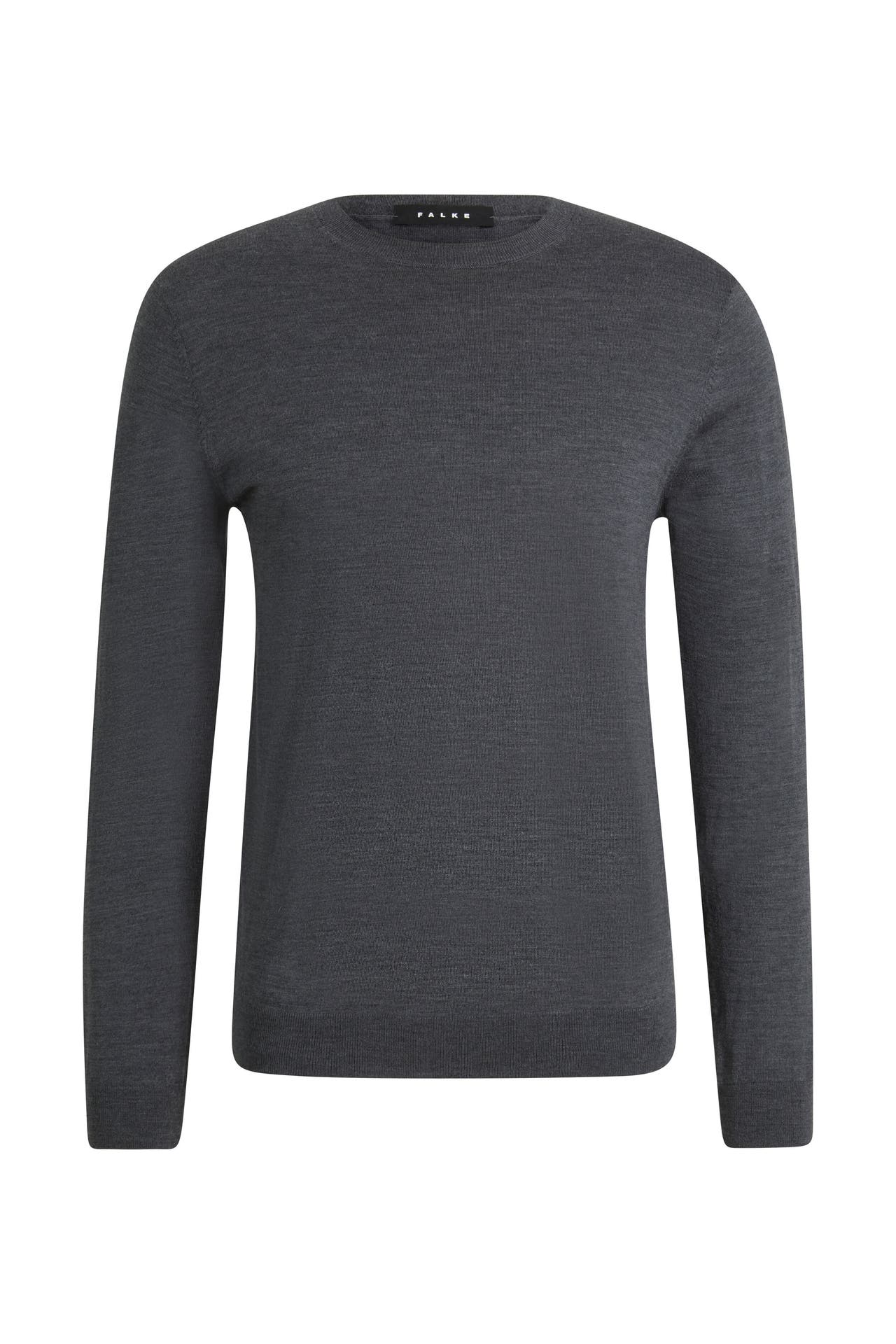 FALKE Pullover Premium Merino Wool dark grey (3970), Bild 1