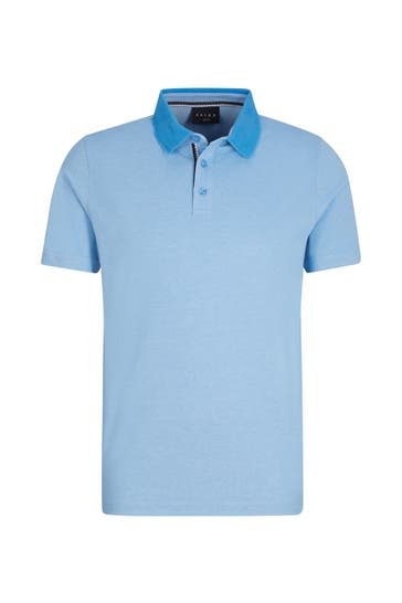 FALKE Polo-Shirt blue note (6545)