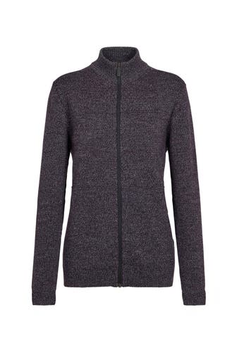FALKE Strickjacke Melange Knit space blue (6116)