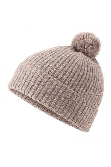 FALKE Mütze Pure Cashmere dark brown (5235)