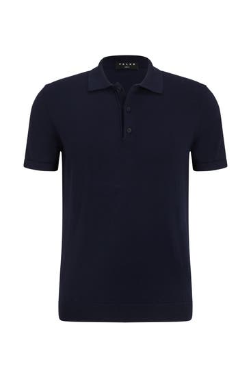 FALKE - Polo-Shirt Pure Cotton night sky (6437)