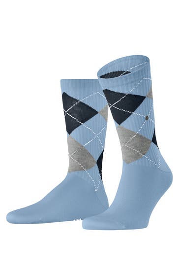 BURLINGTON Socken Rib Court crystal bl (6290)