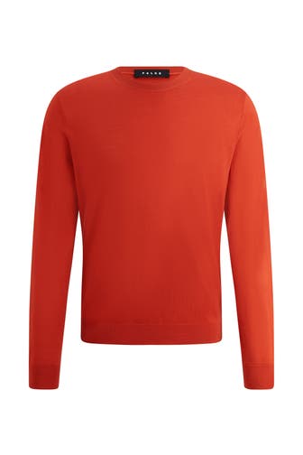 FALKE Pullover Ultrafine Merino Wool rust (8404)
