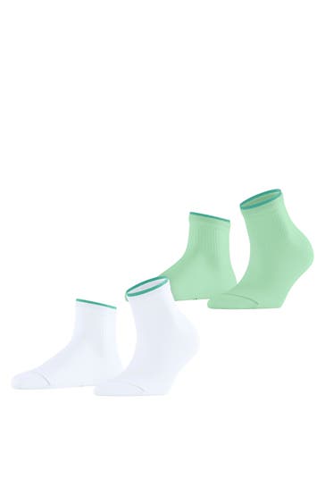 ESPRIT Socken Double High Cuff 2-Pack sortiment (0030)