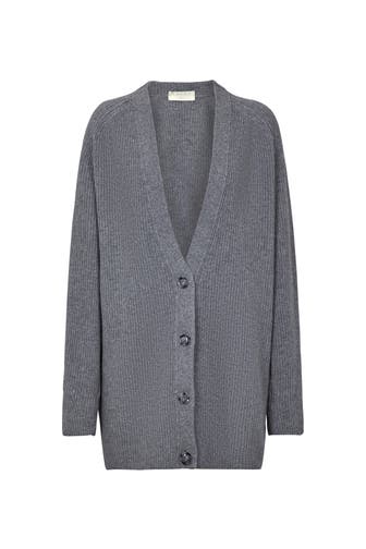 FALKE Strickjacke m.grey mel (3530)